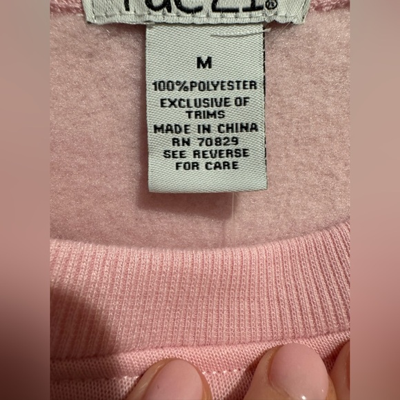 Boutique Paris J'Adore Medium Pink Sweatshirt. 💗✨ - Picture 3 of 3